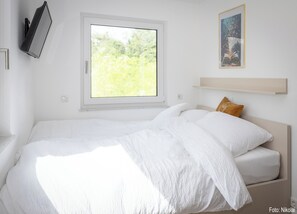 2 Schlafzimmer, Schreibtisch, kostenloses WLAN, Bettwäsche