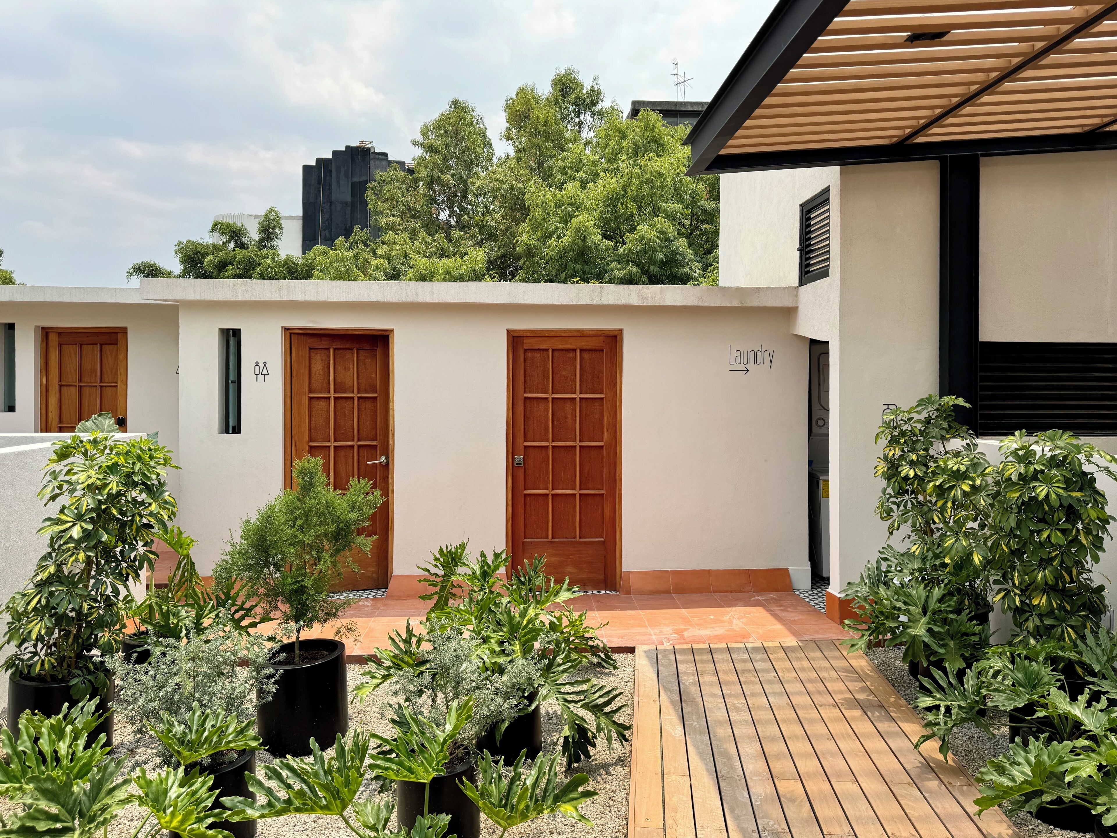 Terraza en la azotea