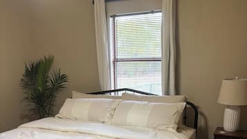 Desk, iron/ironing board, travel crib, free WiFi