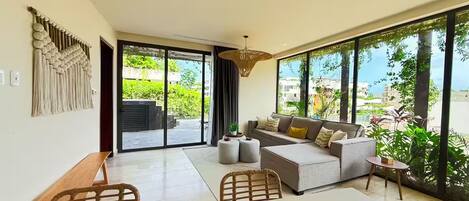 Área de sala de estar