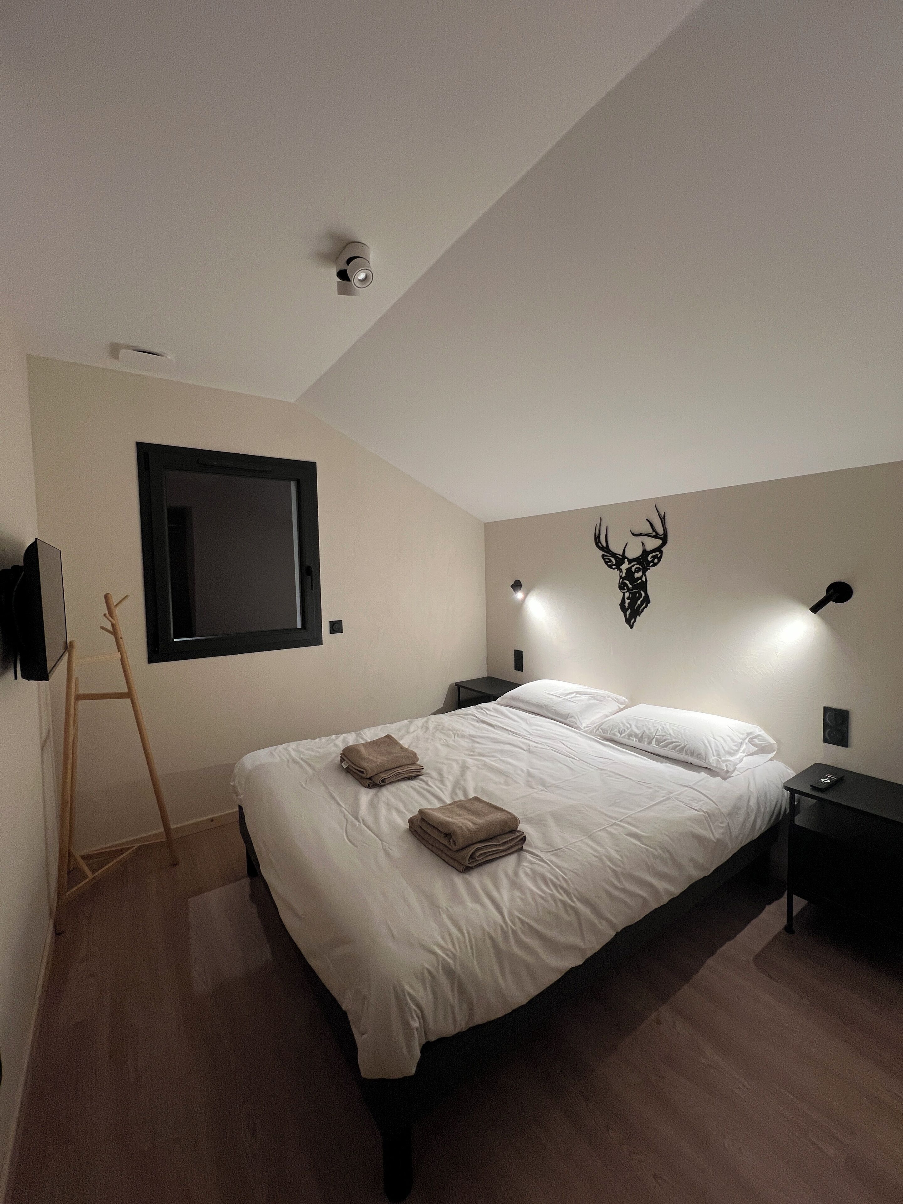 1 Schlafzimmer, Bügeleisen/Bügelbrett, kostenloses WLAN, Bettwäsche