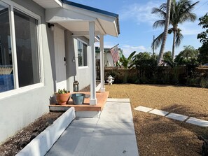 Enceinte de l’hébergement