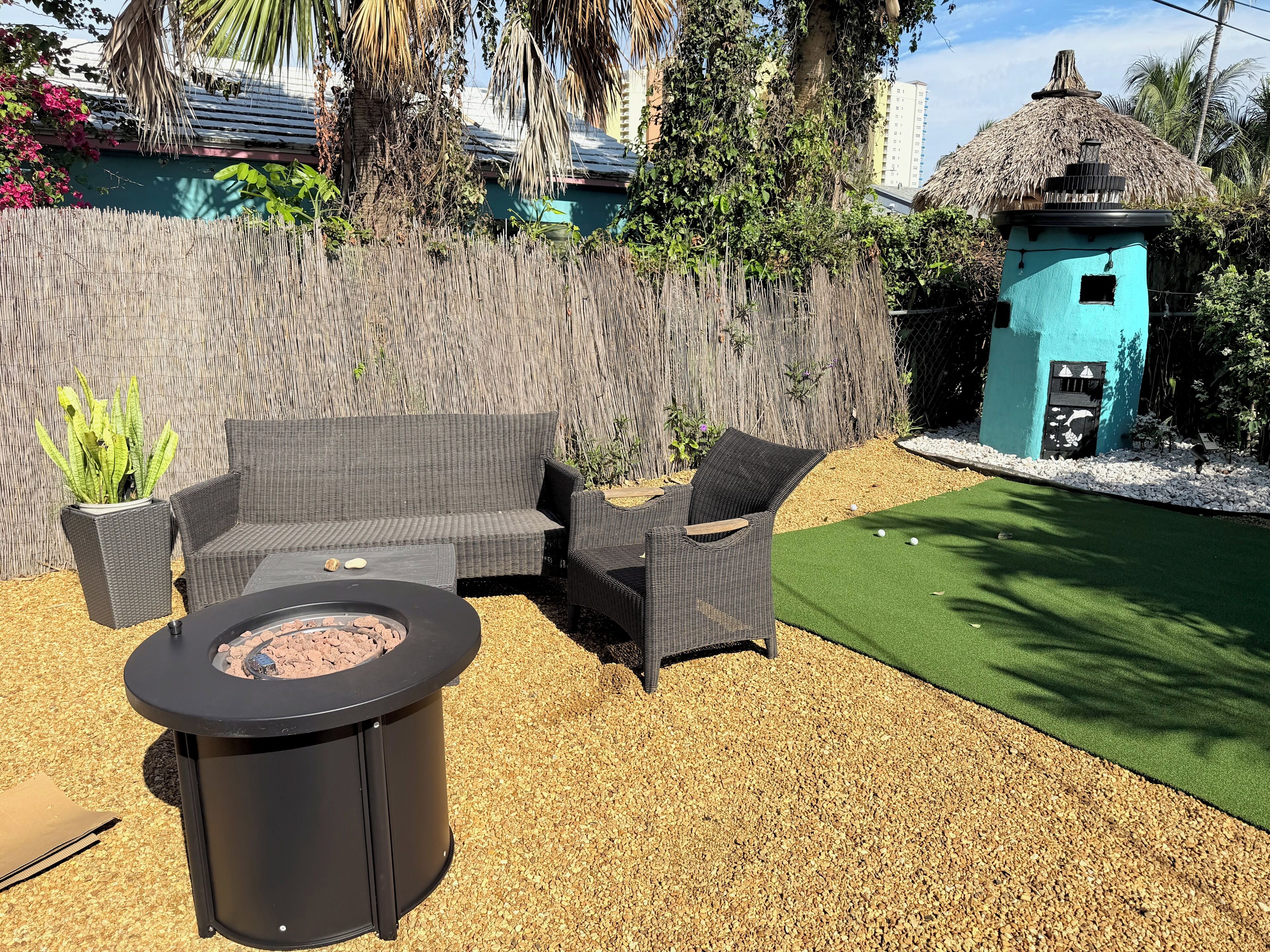 Overnatningsstedets område