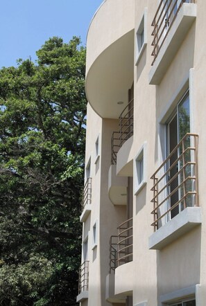 تفاصيل الفندق من الخارج