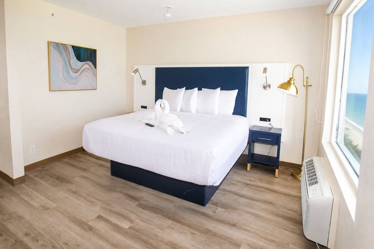 Premium bedding, free WiFi, bed sheets
