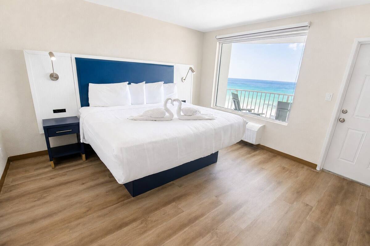 Premium bedding, free WiFi, bed sheets