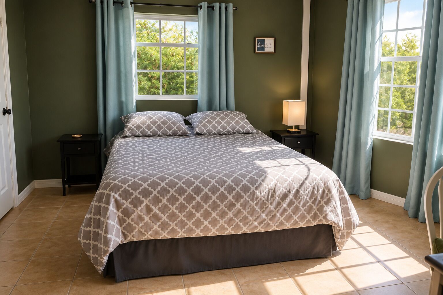 Iron/ironing board, internet, bed sheets