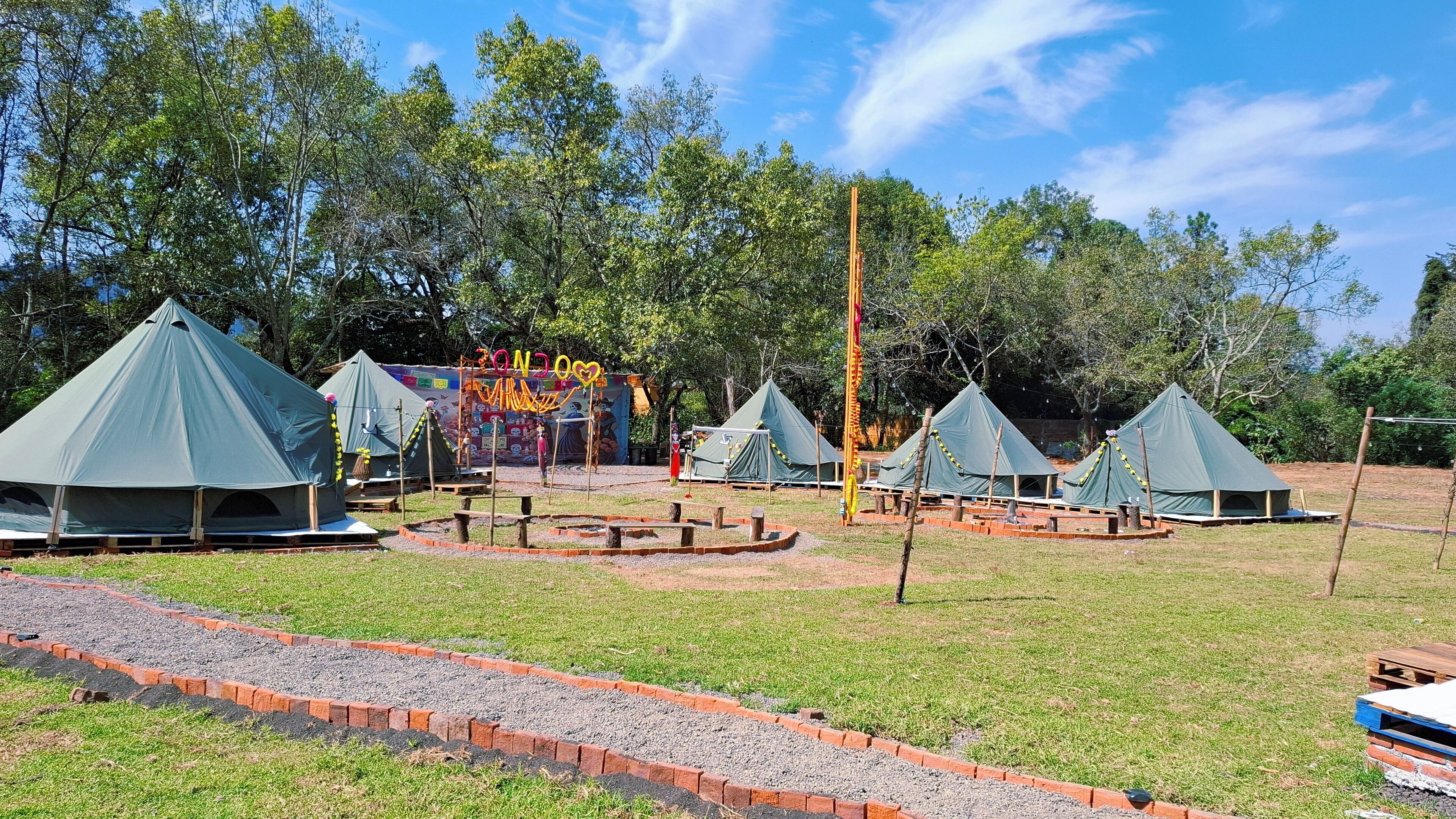 Entrée de l’hébergement