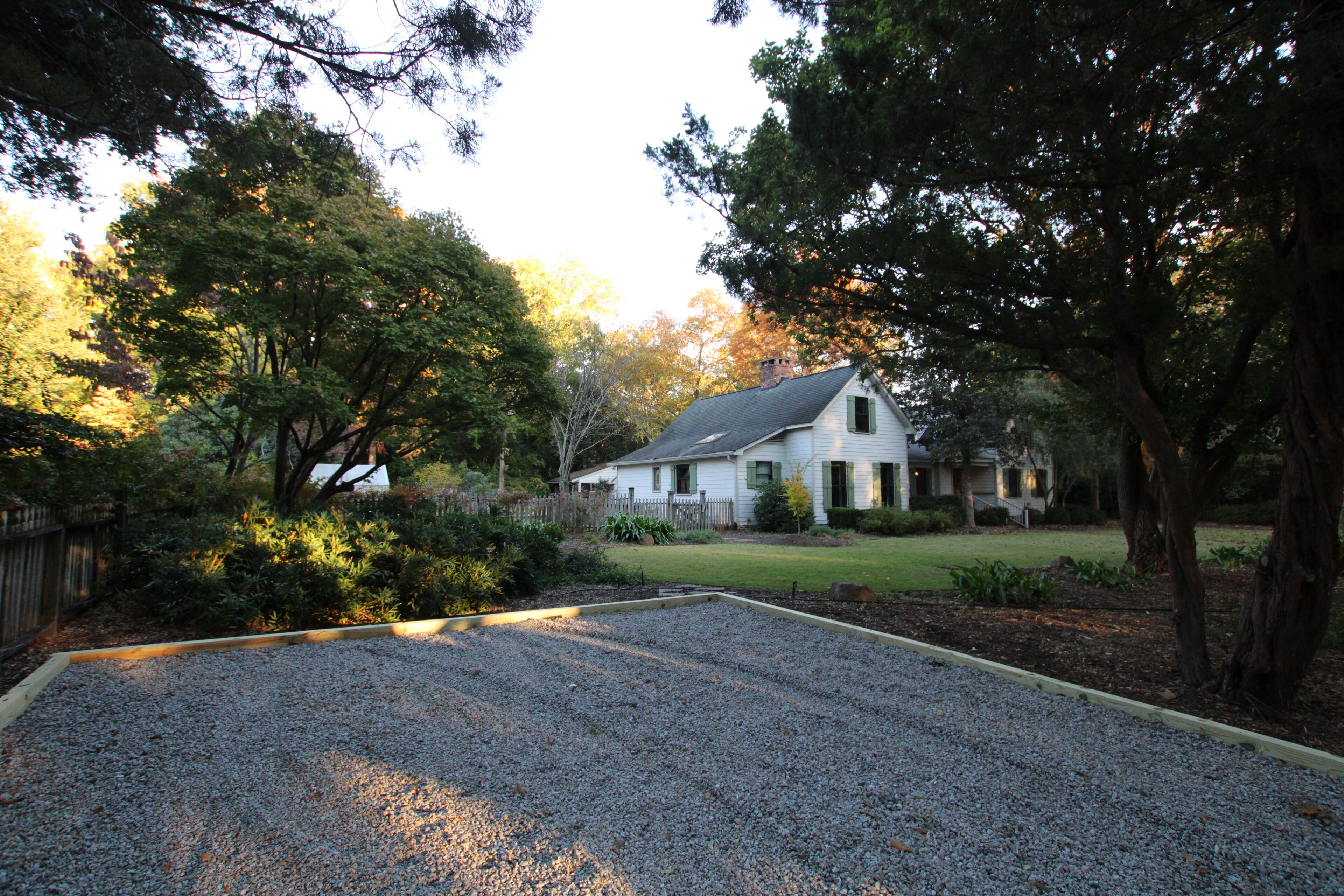 Enceinte de l’hébergement