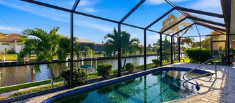 Waterfront home, with private pool and lanai, Gulf access with fishing dock