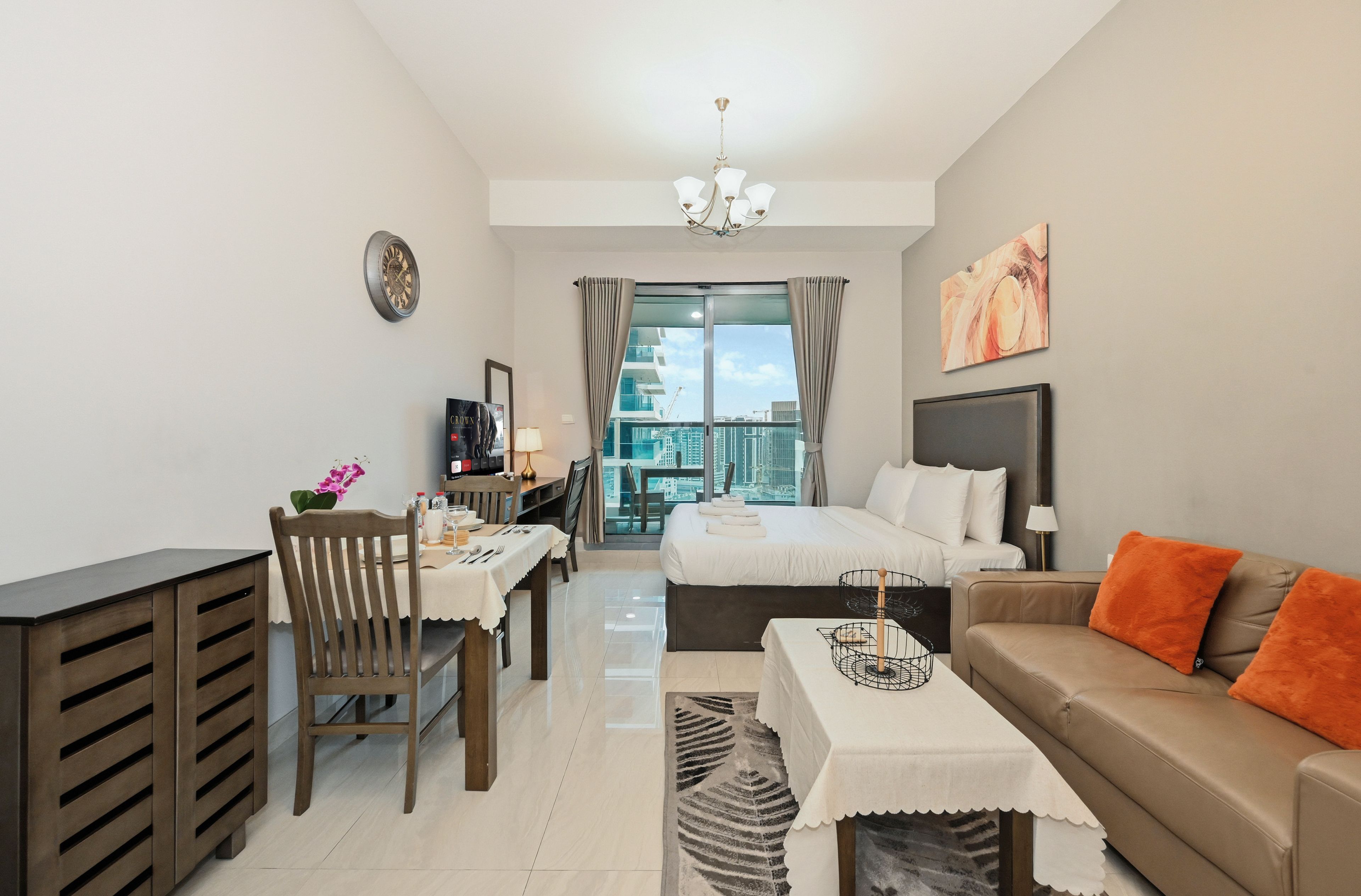 Basic Apartment, City View | In-room safe, iron/ironing board, WiFi (free)