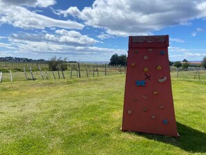Property grounds - Casa Cálida natural environment with view of the Strait of Gibraltar (Magallanes y la Antártica Chilena)