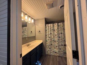 Towels, soap, toilet paper
