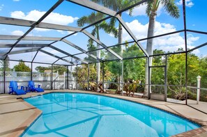 Outdoor pool, a heated pool - Serenity on Bayshore • Pool,Pier & Game/Movie Room (Seminole)