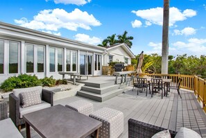Outdoor dining - Serenity on Bayshore • Pool,Pier & Game/Movie Room (Seminole)