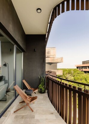Terrace/patio - The Chloe Ocean Views Jacuzzi Close to Beach! (Tulum)