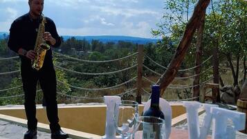 Servicio de champaña