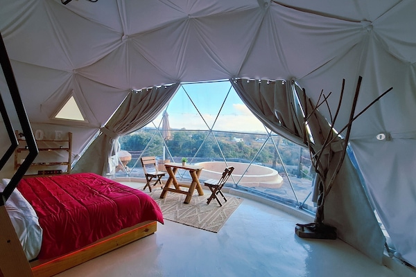 Kamar Quadruple Deluks, patio, pemandangan kebun | Pemandangan dari kamar