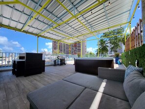 Terrace/patio - Saldana Townhouse Rooftop (San Juan)