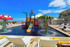 Pool - Fantastic apartment with AC in vibrant Cancún Beach (Cancún)