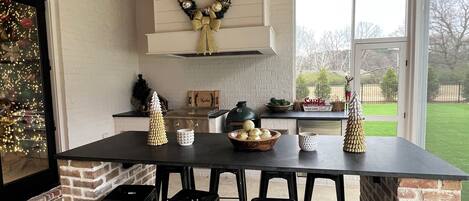 Restauration en plein air