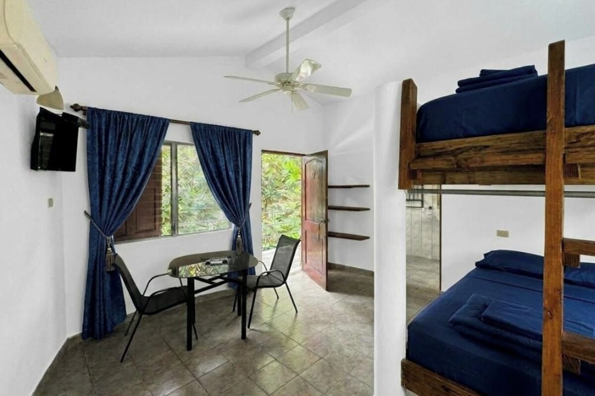 Quadruple Comfort with Balcony, Air Conditioning, Private Bathroom, and Ocean View | WiFi (free), bed sheets