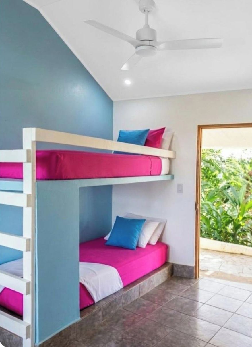 Economy Quadruple, private bathroom, fan, and ocean view