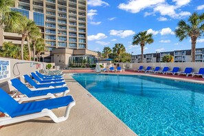 Indoor pool, outdoor pool - Luxury Oceanfront Couples Retreat (Myrtle Beach)