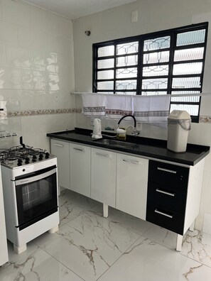 Microwave, oven, stovetop
