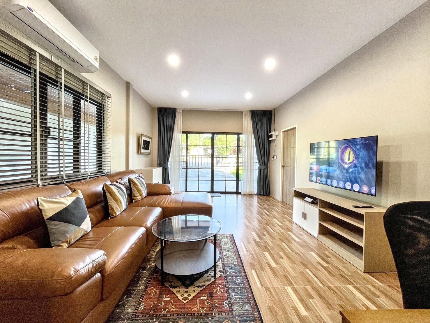 别墅, 2 间卧室, 无障碍, 吸烟房 | 客厅