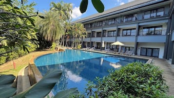 Villa, 2 Schlafzimmer, barrierefrei, Raucher | Pool | Außenpool