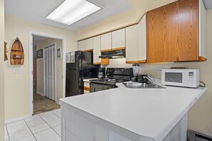 Private kitchen - Dells Lakeview Oasis - A Waterfront Property (Wisconsin Dells)