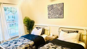 5 chambres, fer et planche à repasser, Wi-Fi, literie fournie