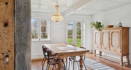 Idyllic 1857 farmhouse in Langelands nature