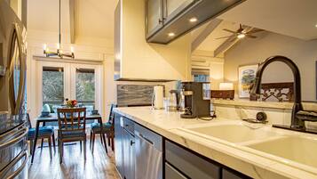 Condo, Multiple Beds, Balcony, Mountain View (Sun Valley Condo 124) | Private kitchen | Coffee/tea maker