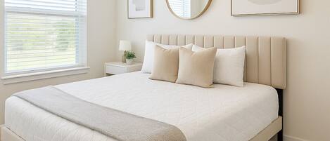 1 habitación, tabla de planchar con plancha, wifi y ropa de cama