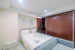 Interior - Fully Furnished With Cozy Design Studio Azalea Suites Apartment (Cikarang)