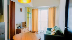 Standard Apartment, 1 Bedroom | Living room - Best Homey And Modern 1Br At Casa De Parco Apartment (Pagedangan)