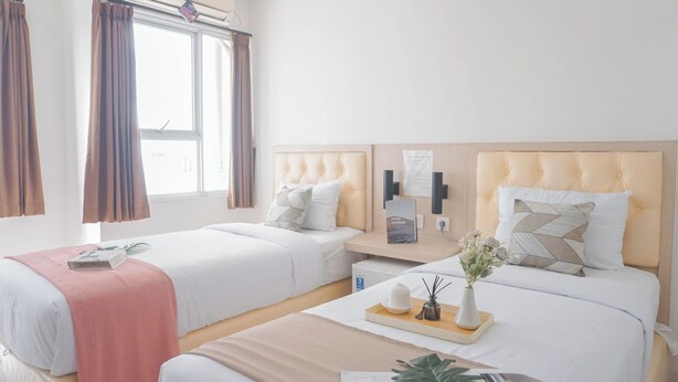 Unclassified image, 1 of 13, button - Good Studio (No Kitchen) At Elvis Tower Apartment (Cikarang)