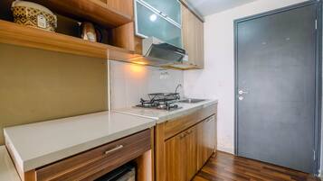 Estúdio standard, 1 quarto | Cozinha privada