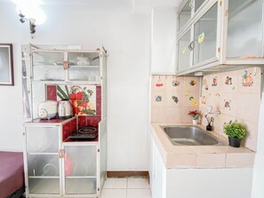 Standard-huoneisto, 1 makuuhuone | Yksityinen keittiö