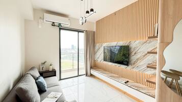 Standard Apartment, 2 Bedrooms | Living area