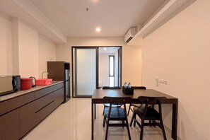 Living area - Pleasant And Stylish 2Br (No Kitchen) At Skales Residence Nusa Dua Bali (Nusa Dua)