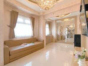 スタンダード アパートメント 2 ベッドルーム | リビング エリア