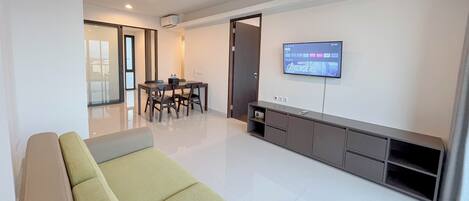 Departamento estándar, 2 habitaciones | Área de sala de estar