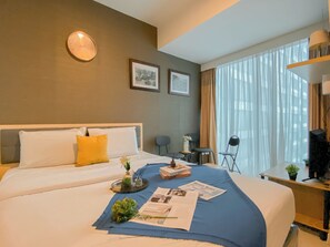 Room - Cozy Stay 1Br At Apartment Grand Kamala Lagoon (Bekasi)
