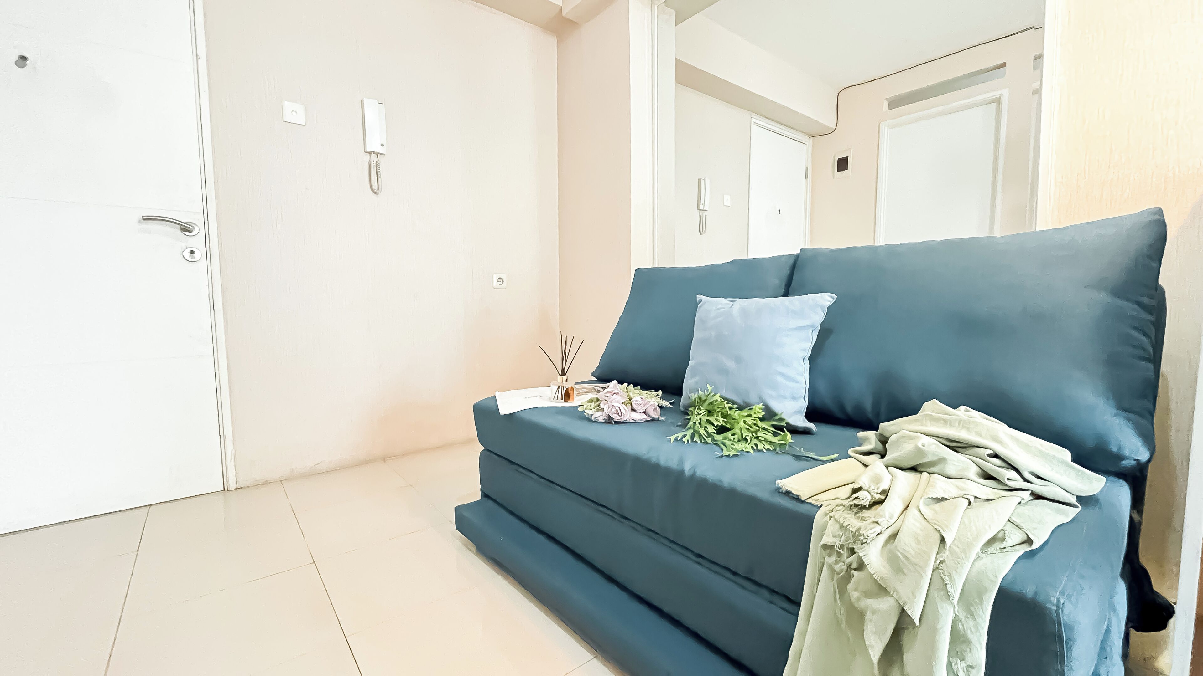 Apartamento standard, 2 quartos | Área de estar