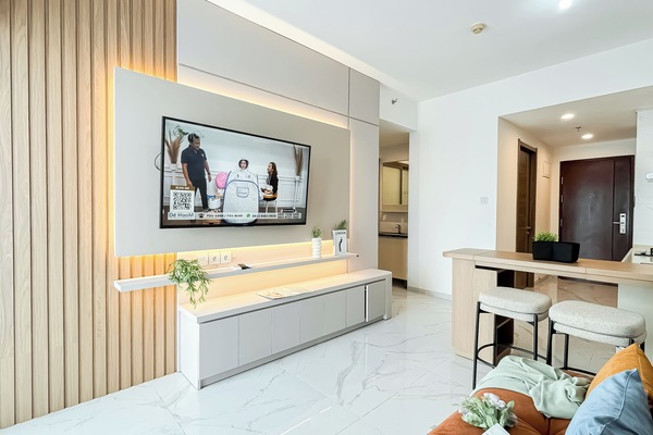 Standard Apartment, 2 Bedrooms | Living area