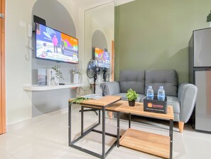 标准公寓, 1 间卧室 | 起居区