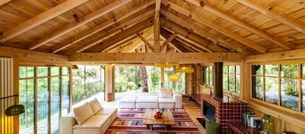 Superbe maison pour 12 personnes avec piscine - Cap-Ferret à L'Herbe